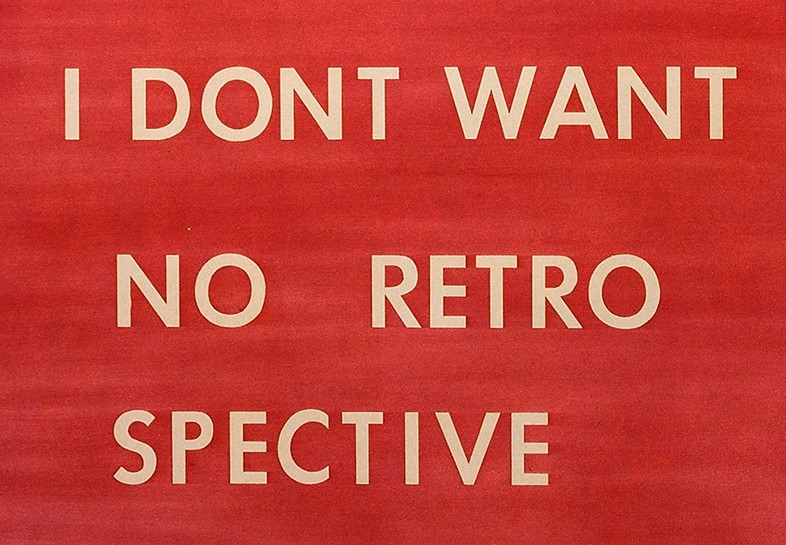 I Don&#39;t Want No Retro Spective, Ed Ruscha, 1979