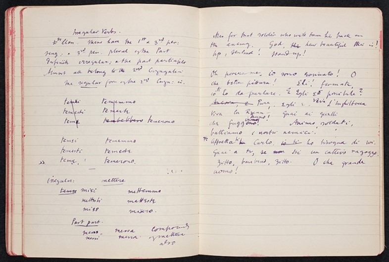 Virginia Woolf&#39;s Italian Notebook