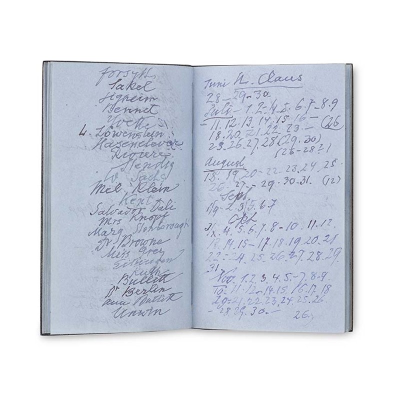 Sigmund Freud&#39;s Panama Notebook, 1938