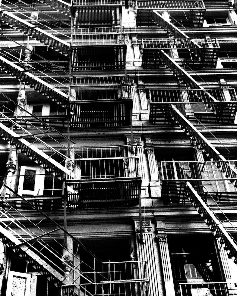 SoHo Fire Escape, 1982, by Fernando Natalici