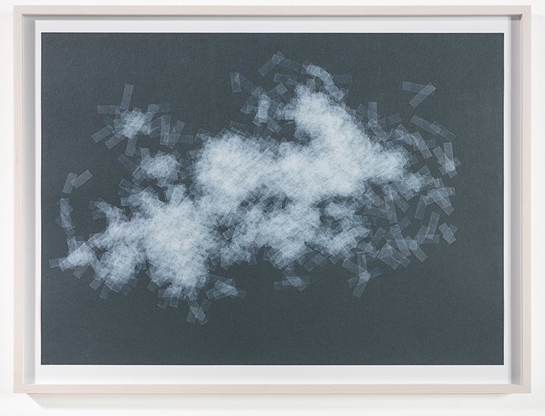 Spencer Finch Cloud Study (Giverny) 0484, 2012