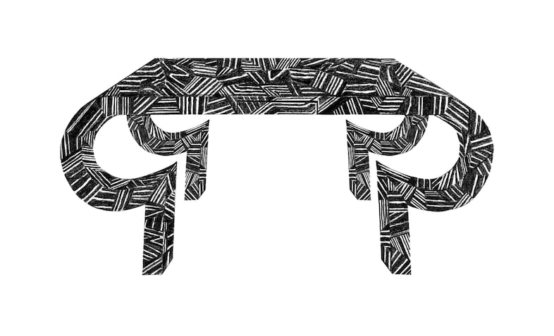 Karl Springer Writing Desk from Flair Furniture Shop