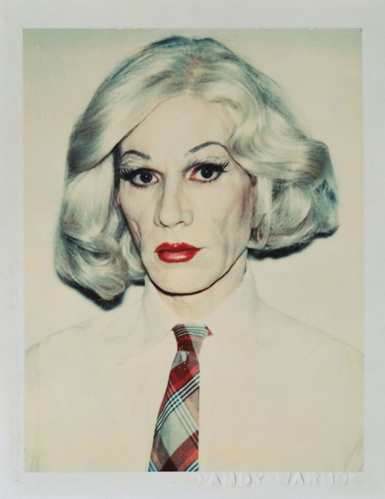 Andy Warhol, Self Portrait In Drag, 1981