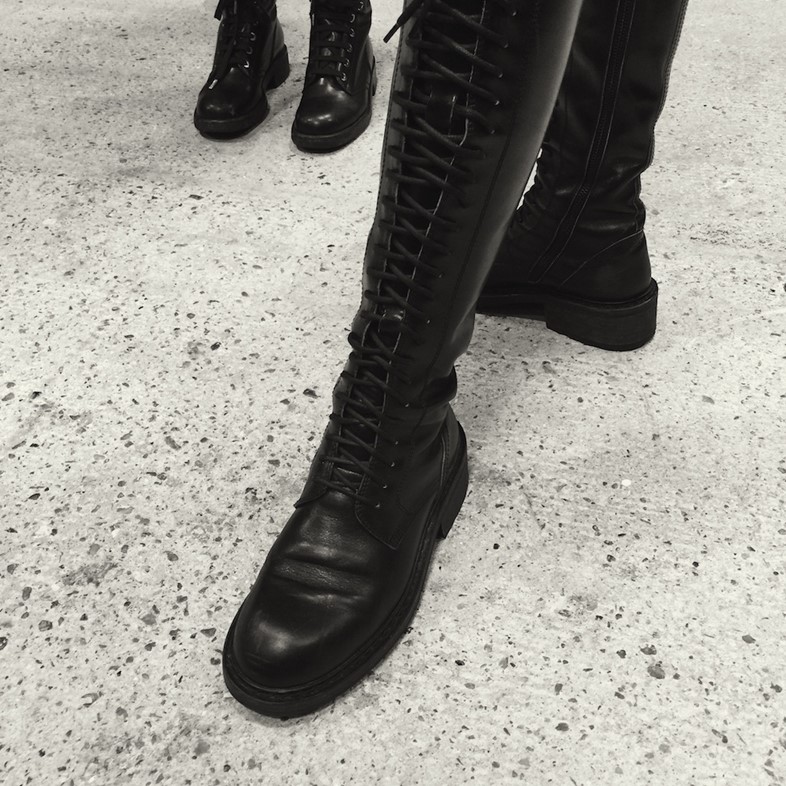 Patti Smith and Ann Demeulemeester&#39;s boots