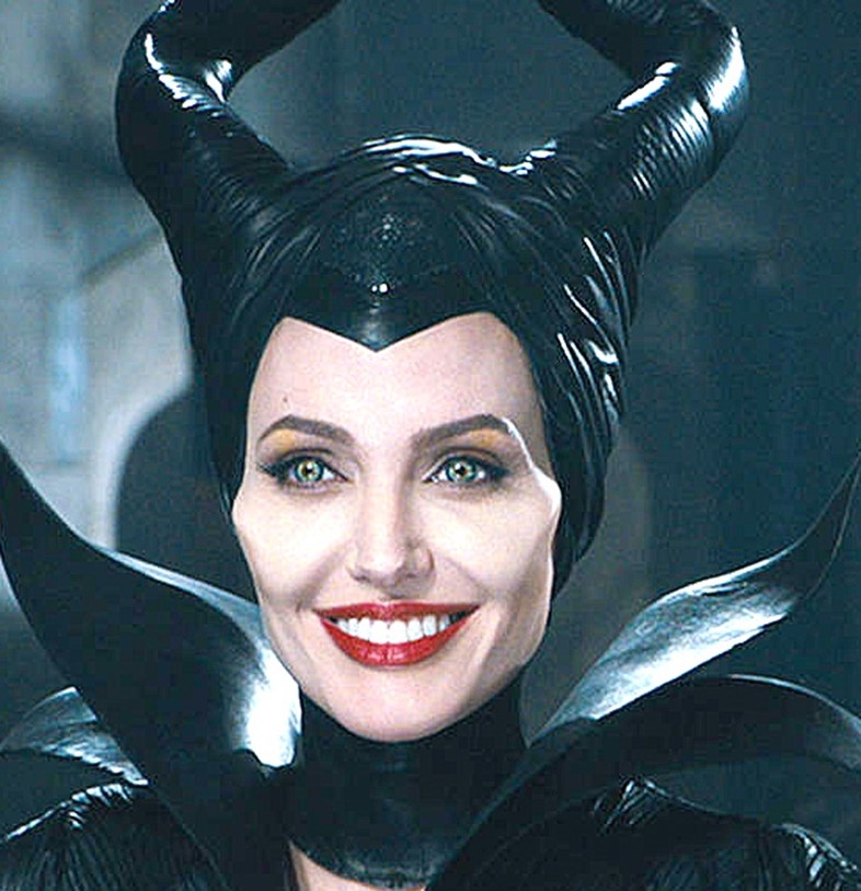 Angelina Jolie in Maleficent, 2014