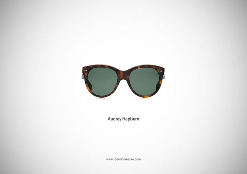 Audrey Hepburn&#39;s Glasses