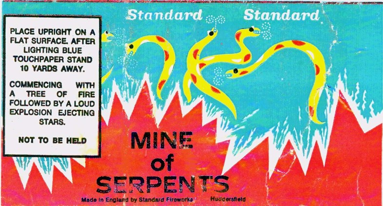 Mine of Serpents Firework Paper