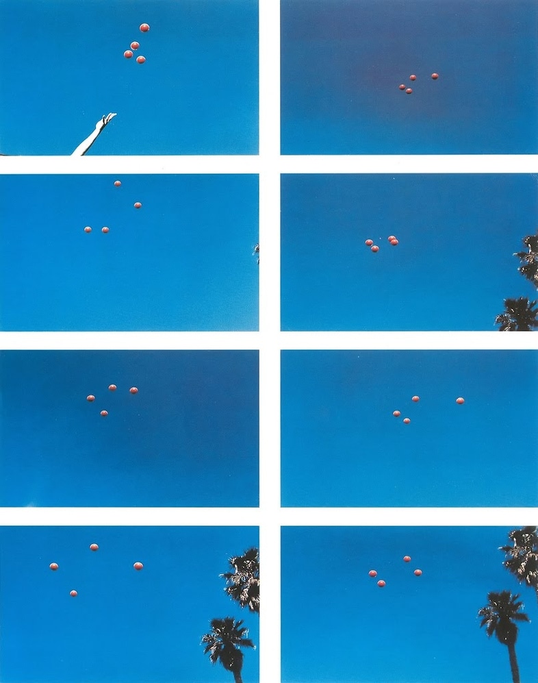 John Baldessari, Throwing Four Balls In The Air To Get A Squ
