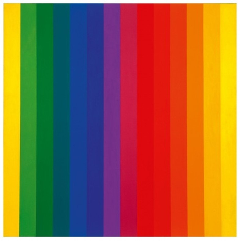 Spectrum by Ellsworth Kelly, 1953