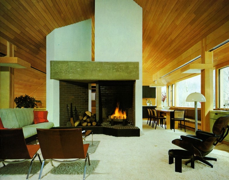Fireplace by Huygens and Tappe from The Architectural Record