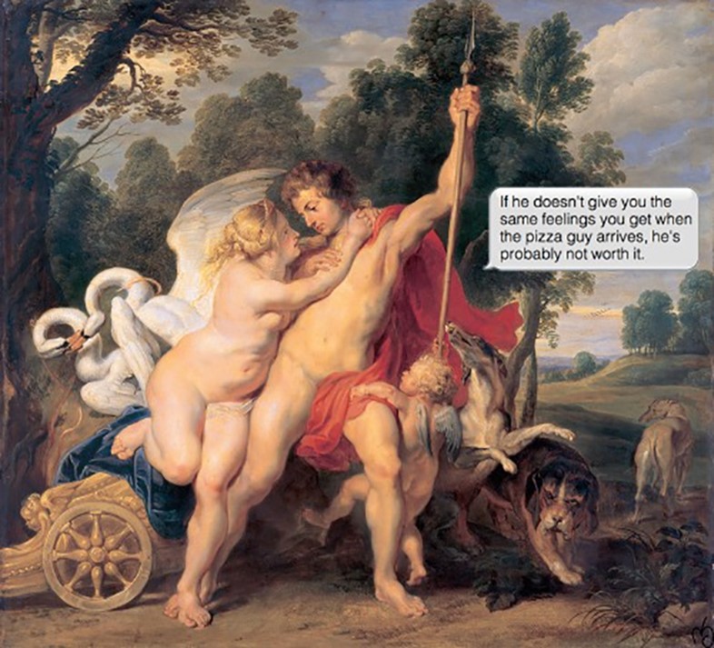 Peter Paul Rubens, Venus and Adonis, 1614