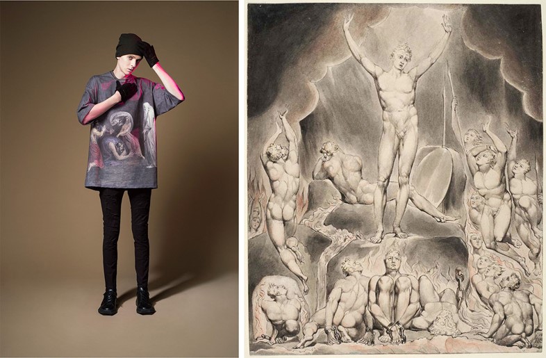 Undercover A/W15 / William Blake, Illustrations to Paradise 