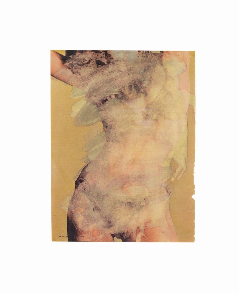 Marlene Dumas, Scope Magazine Pin-up, 1973
