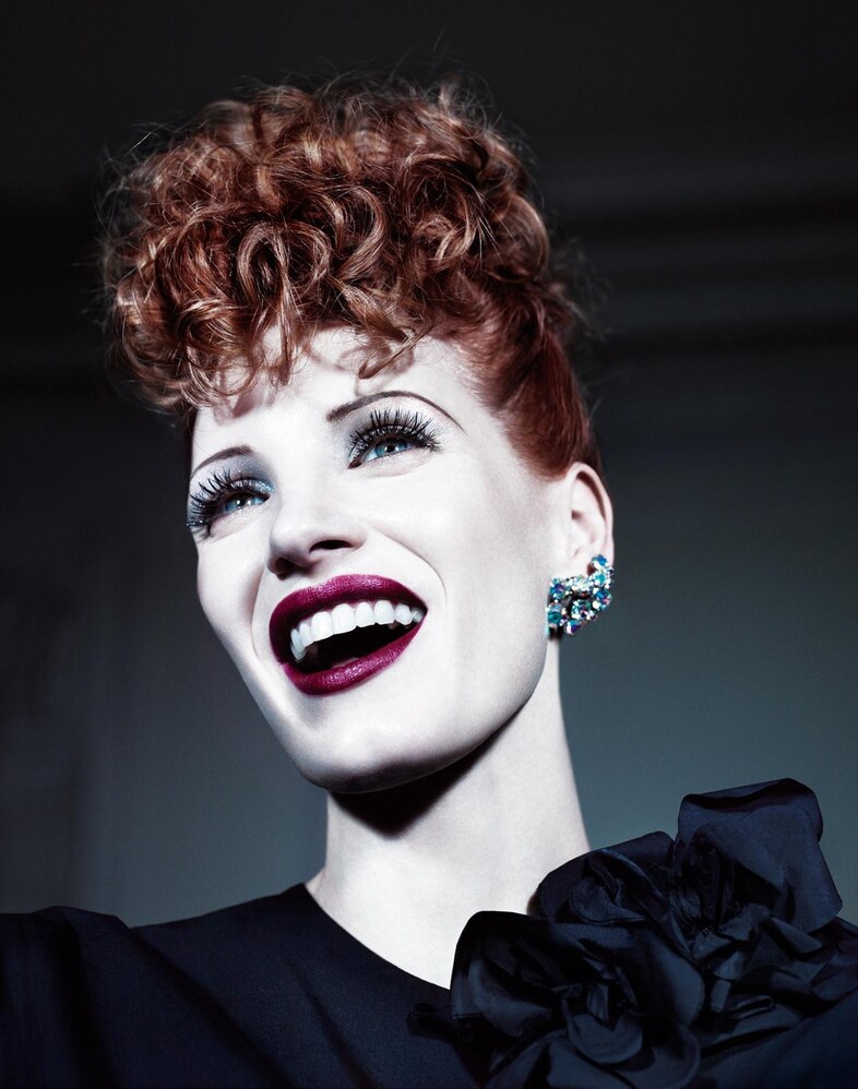 Jessica Chastain for AnOther Magazine S/S12