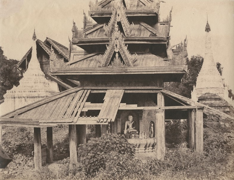 Tsagain Myo, Ruined Tazoung, Burma, 1855
