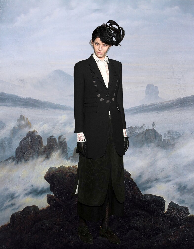 Thom Browne A/W15 x Caspar David Friedrich