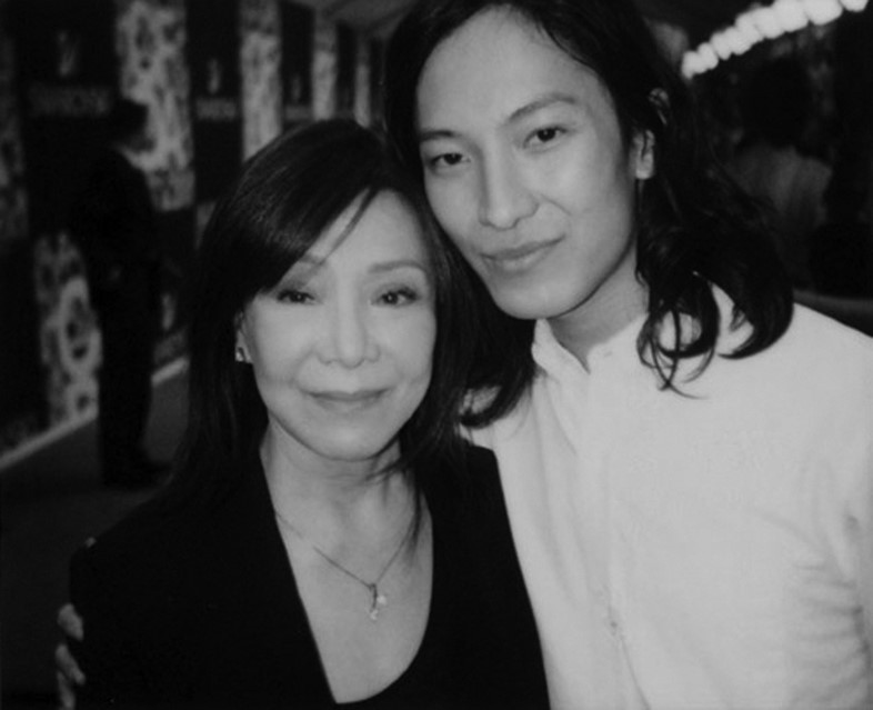 Alexander Wang with his mother Ying