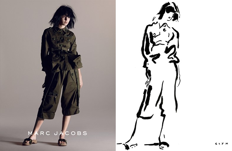 Kendall Jenner for Marc Jacobs S/S15