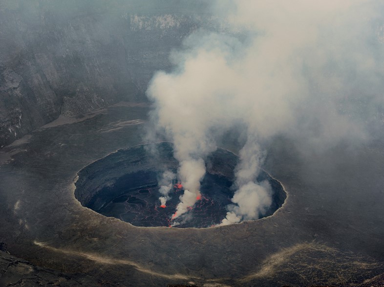 Mount Nyiragongo Volcano, 2015