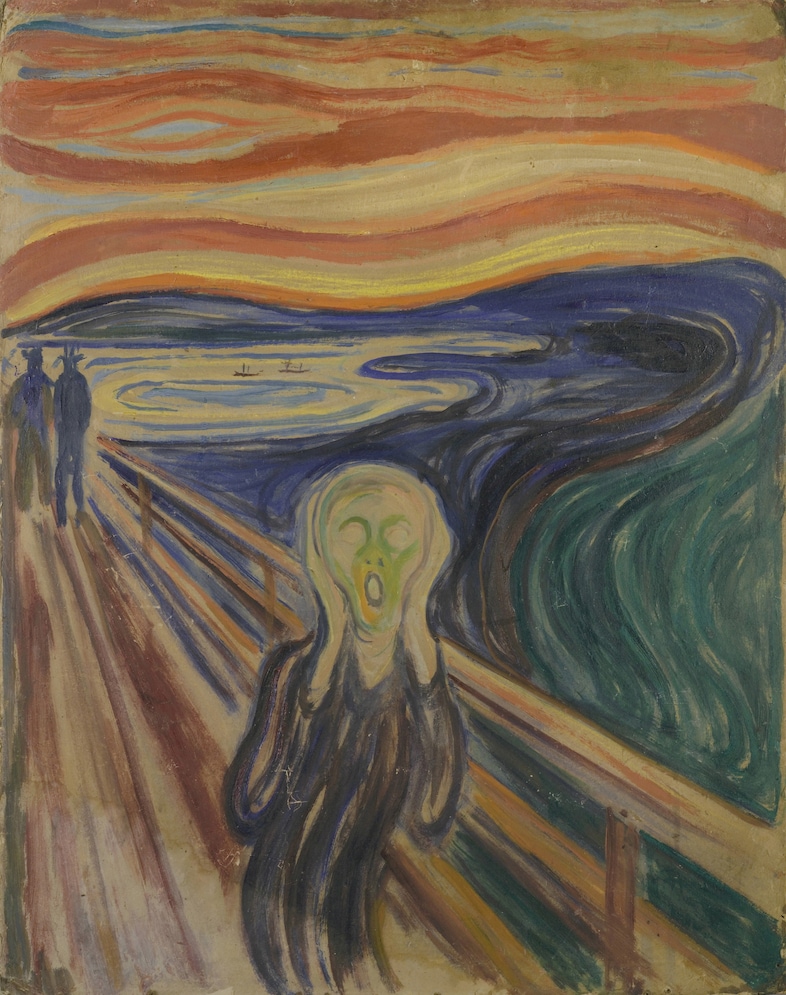 Edvard Munch, The Scream (Skrik), 1893