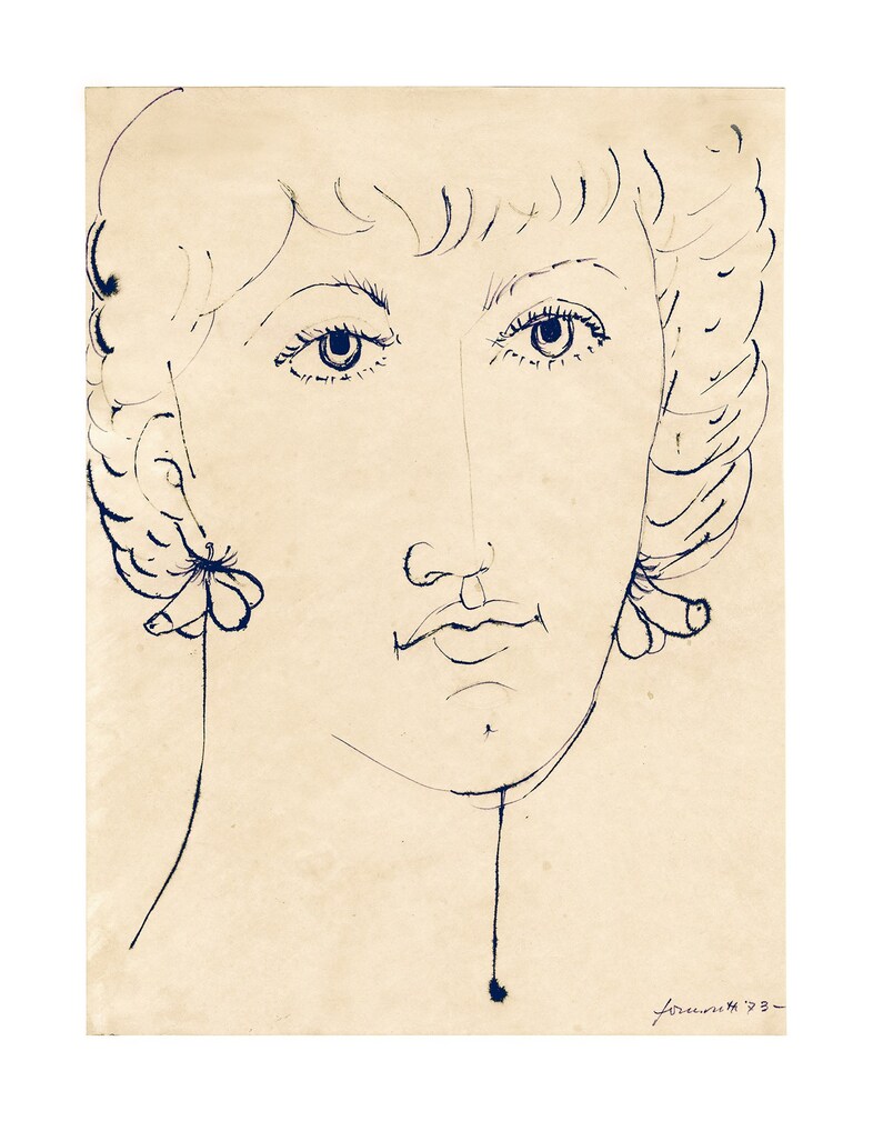 Piero Fornasetti, Untitled from the Erotica series, 1973