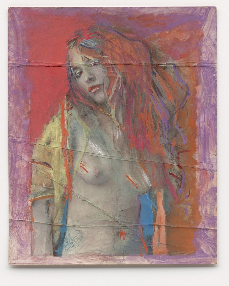 Saul Leiter, Painted Nude