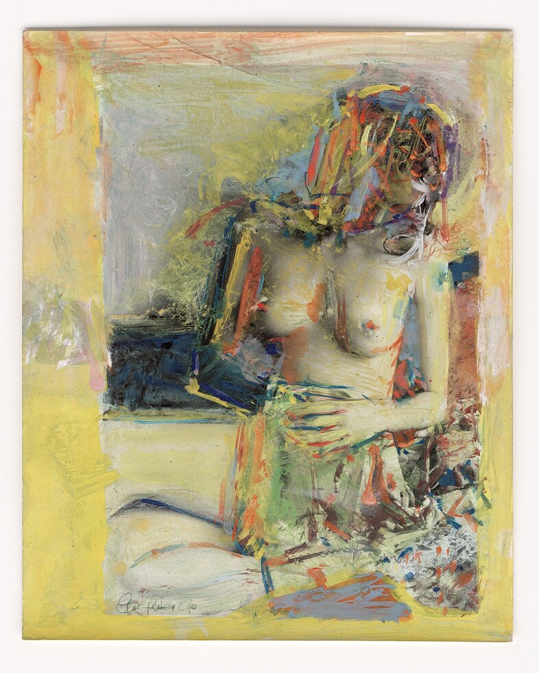 Saul Leiter, Painted Nude