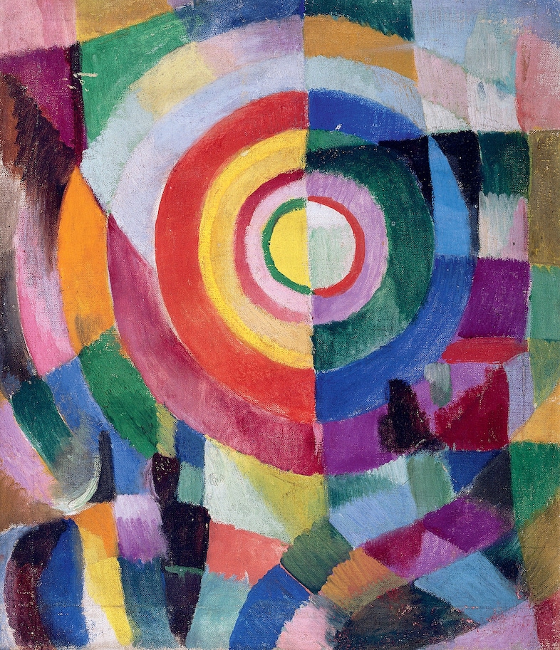 Electric Prisms, Sonia Delaunay, 1913-14