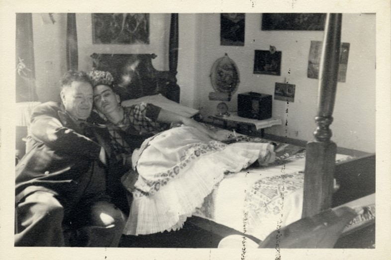 Diego Rivera and Frida Kahlo, Coyoac&#225;n, Mexico
