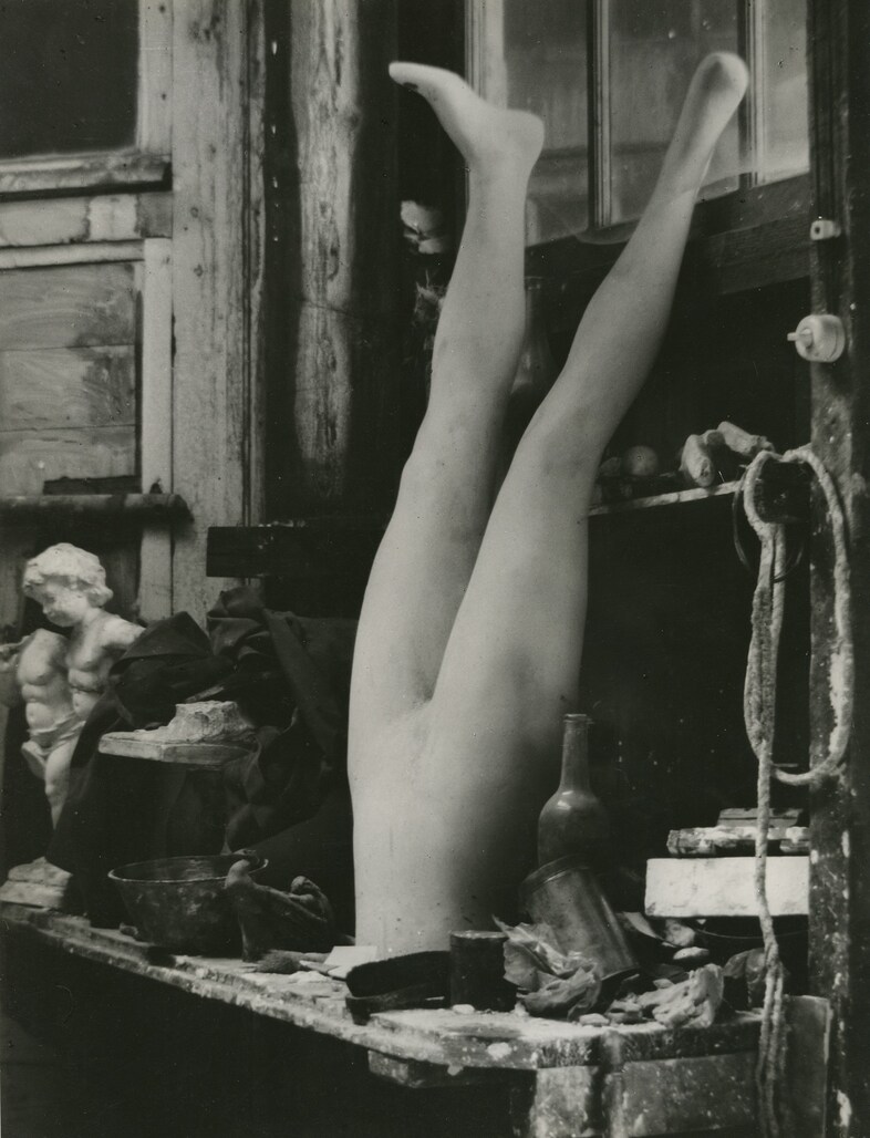 Andre Kertesz, Interior of sculptor&#39;s studio, Pari