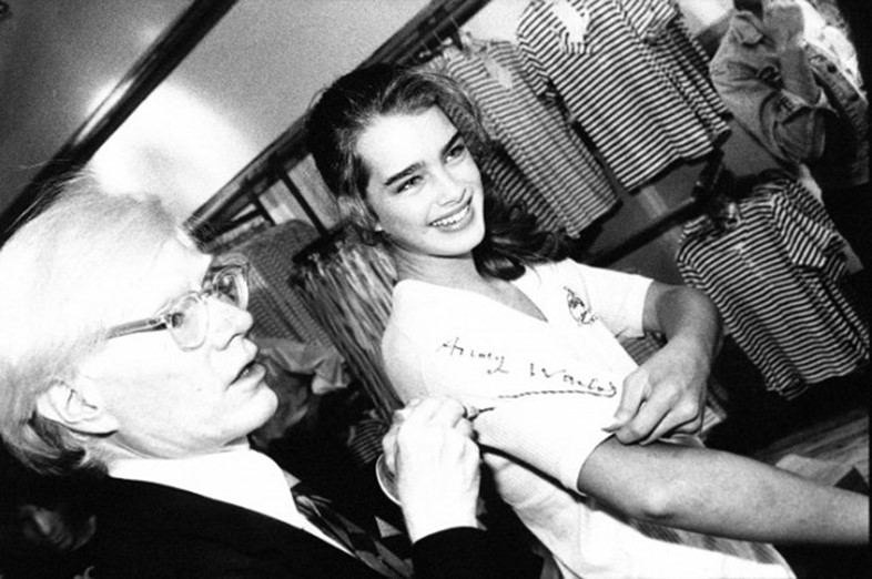 andy-warhol-and-brooke-shields-in-the-fiorucci-sto
