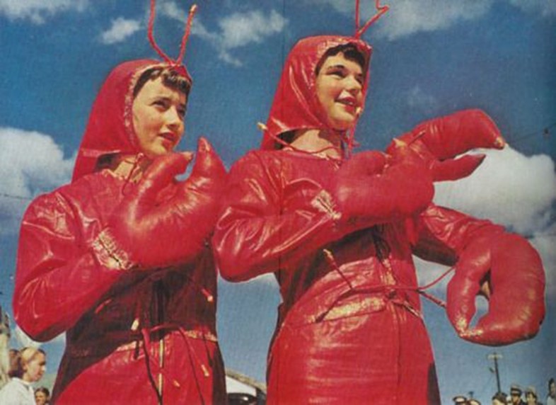 Annual Lobster Festival, Maine, USA, 1952