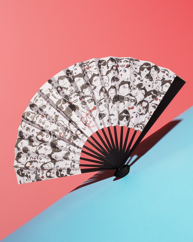 Fan from Lanvin&#39;s 10th anniversary show