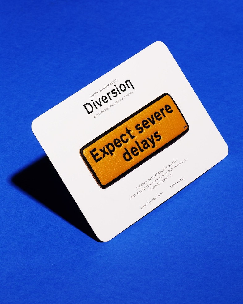 Anya Hindmarch &quot;Diversion&quot; sticker