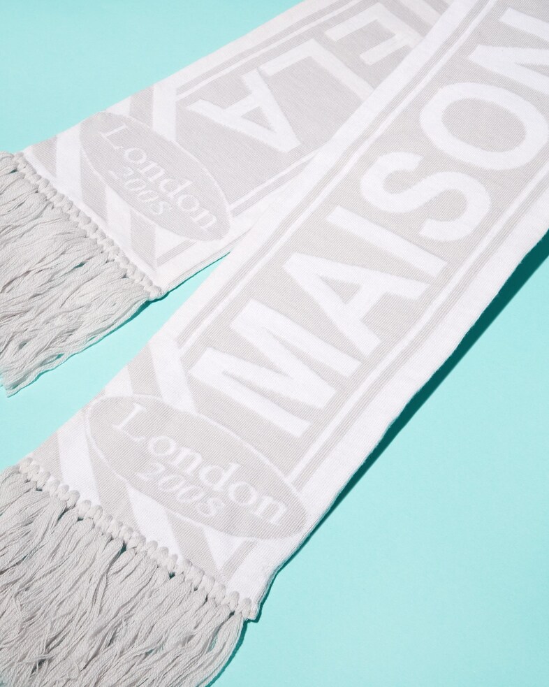 Maison Martin Margiela scarf, given away when they moved