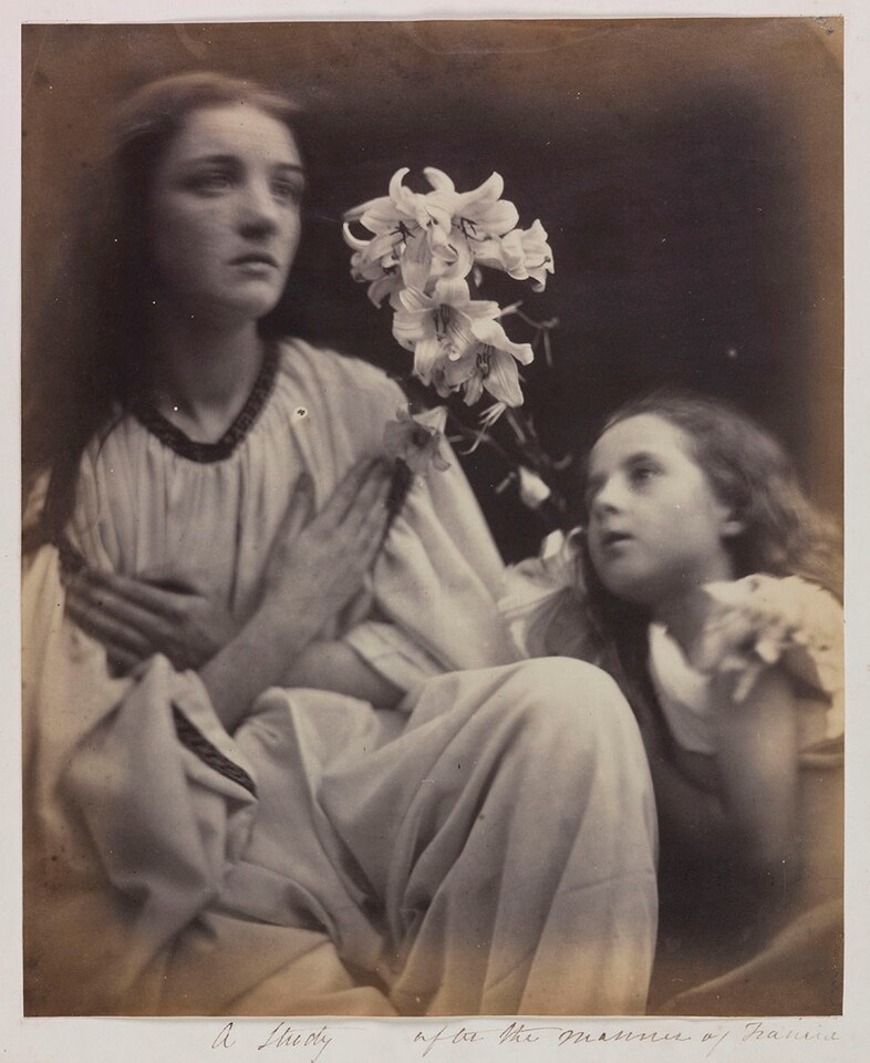 A Study after the Manner of Francia, 1865, Julia M