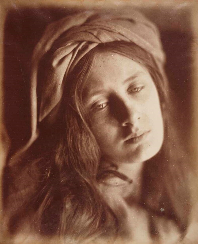 Study of the Beatrice Cenci from May Prinsep, 1866