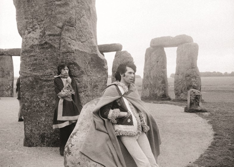 Keith &amp; Mick, Stonehenge, 1967