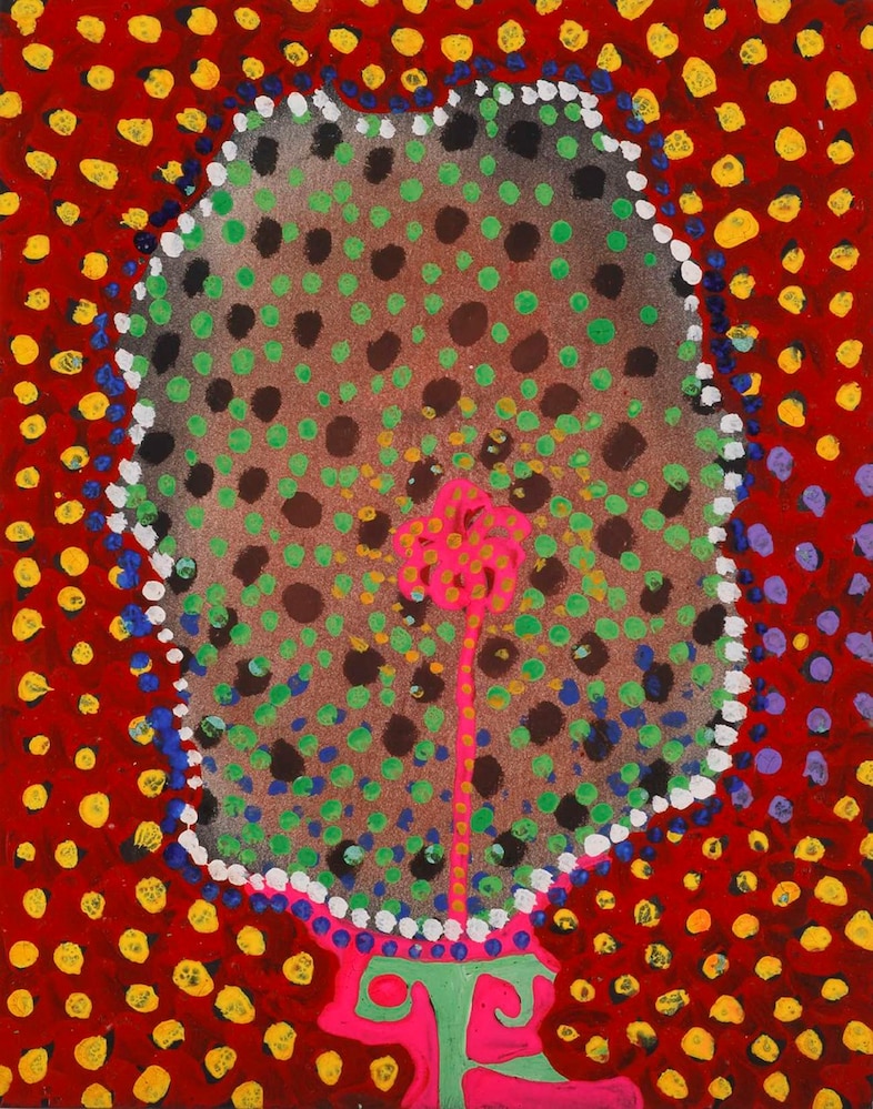 Yayoi Kusama, Flower L.H.L.A, 1953