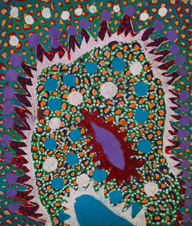 Yayoi Kusama, Flowers and Flower Bed, 1953