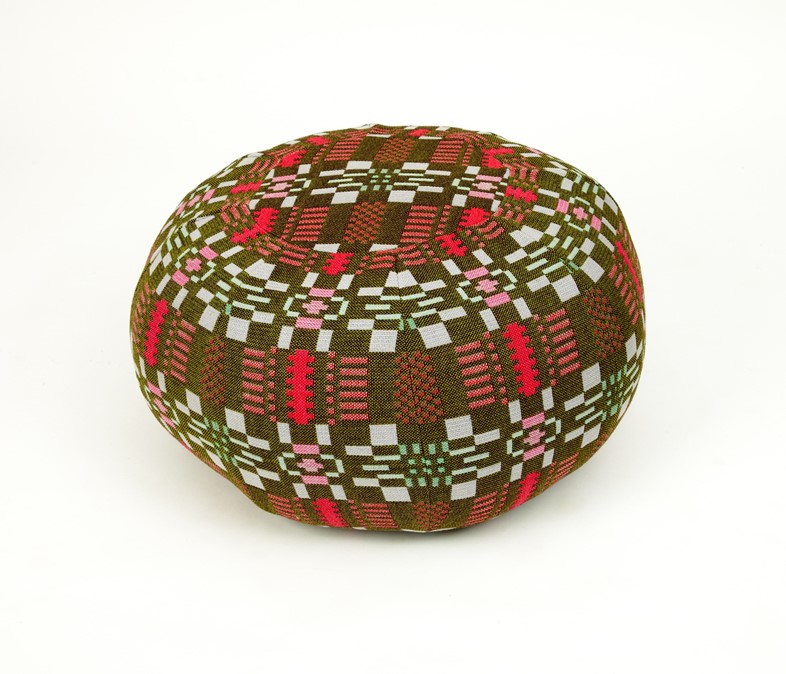 Frank pouffe in Nos Da by Donna Wilson for SCP