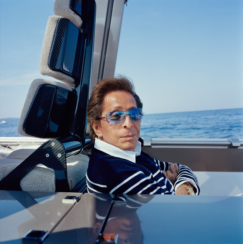 07.-Valentino-on-his-yacht-tender--“T.-M.-Blue-One