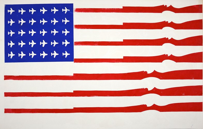 1.-American-Flag-[Untitled],-1970,-Courtesy-Shaper