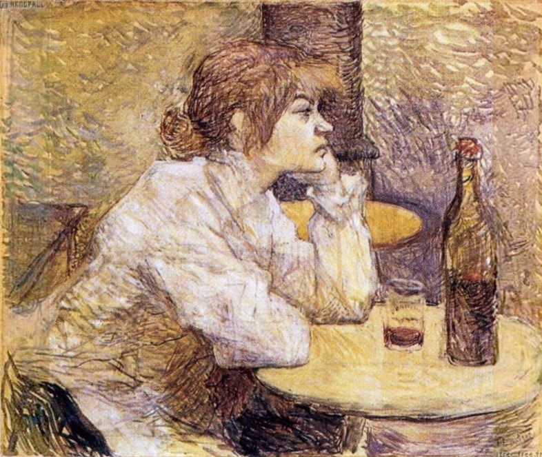 Henri de Toulouse-Lautrec, The Hangover (Portrait of Suzanne