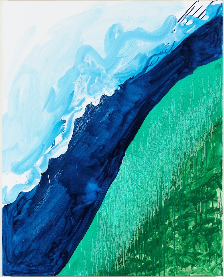 Crashing Wave, Mary Heilmann