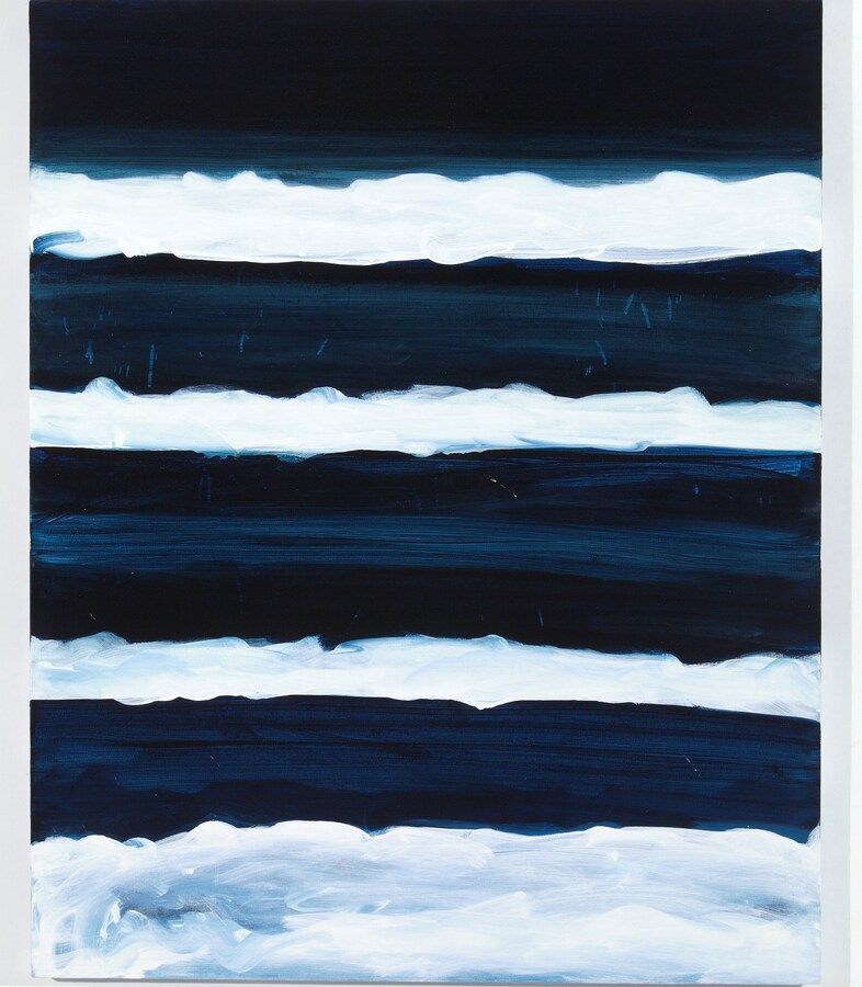 Night Swimmer, Mary Heilmann