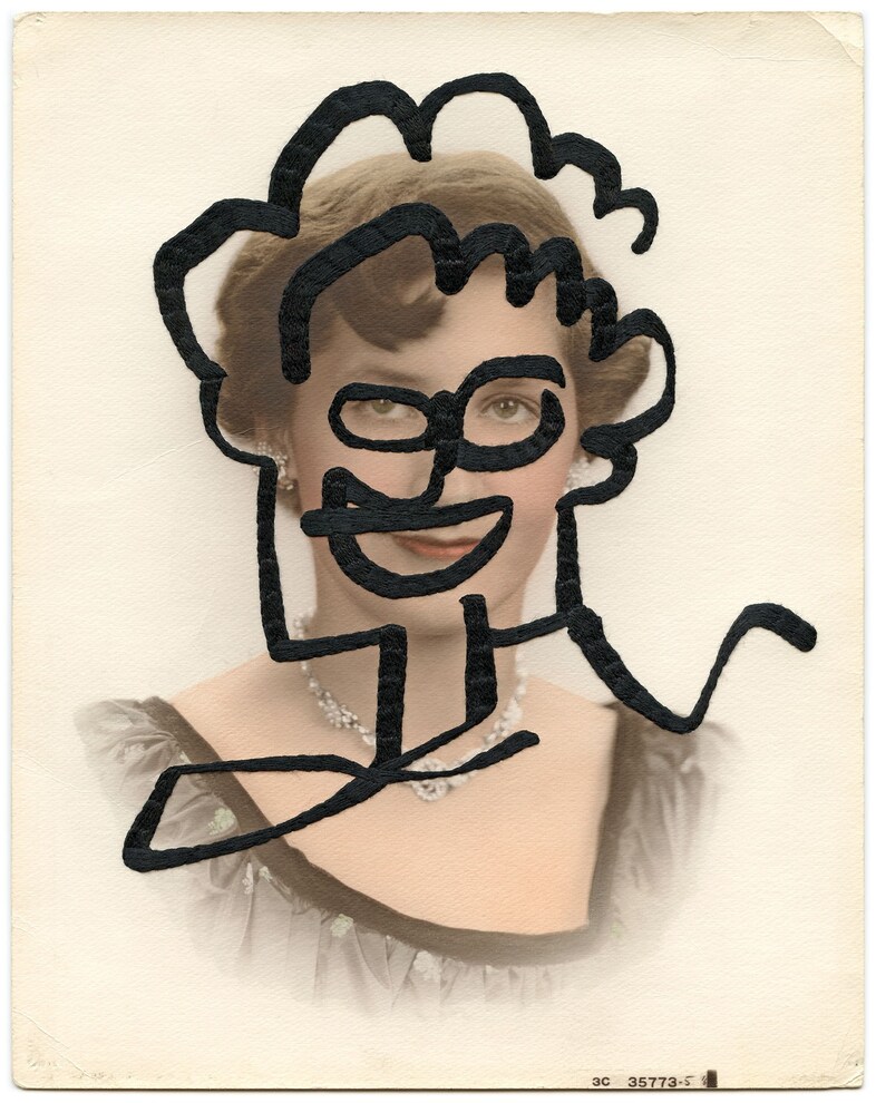 Julie-Cockburn,-Princesa,-2015,-25.3-x-20.1-cm,-Ha