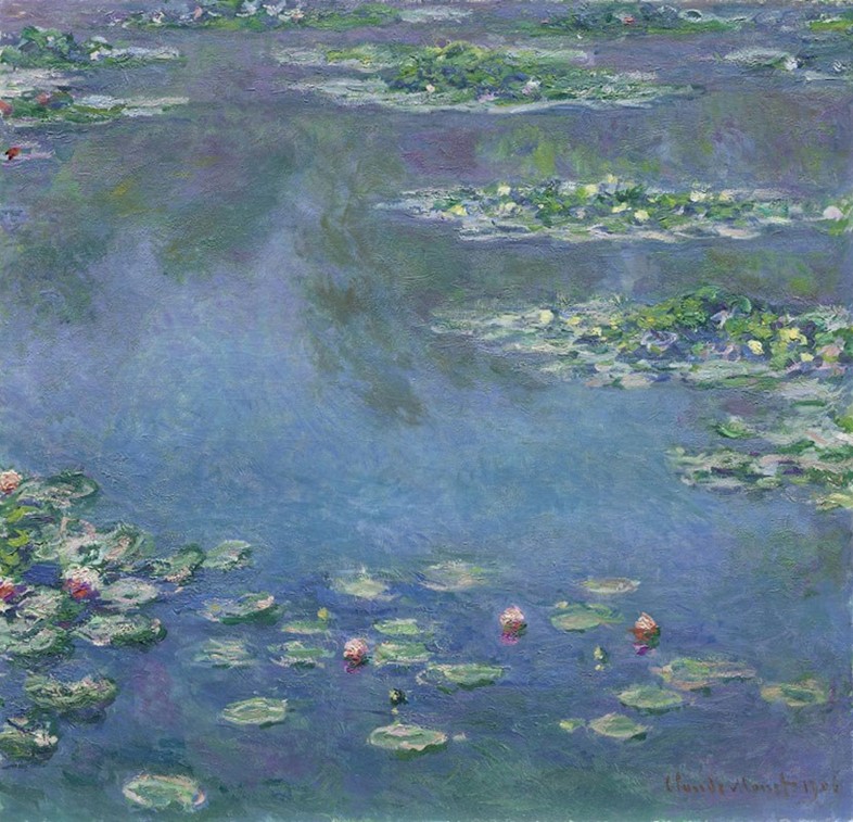 Claude-Monet,-Water-Lilies,-1906.-The-Art-Institut