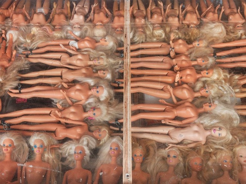 Barbie Slave Ship, 2013. Mixed media(3)