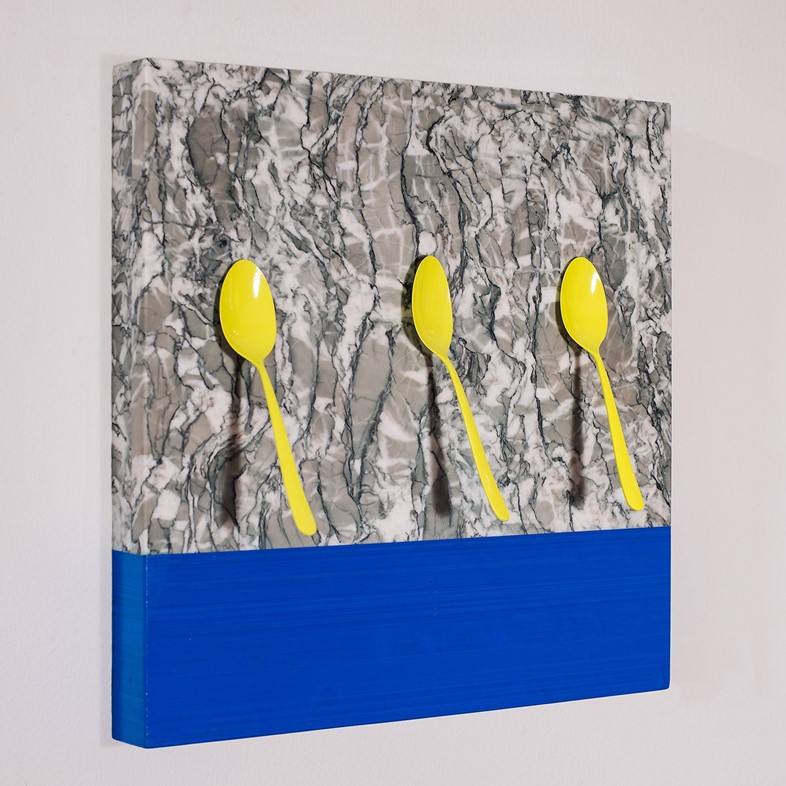 Untitled-(3-Yellow-Spoons)